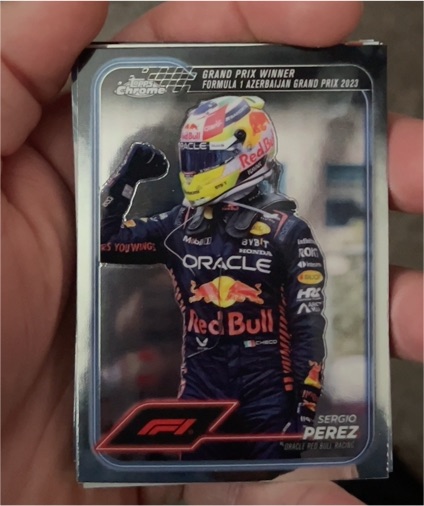 2024 Topps Chrome Formula 1 #146 Sergio Perez — front