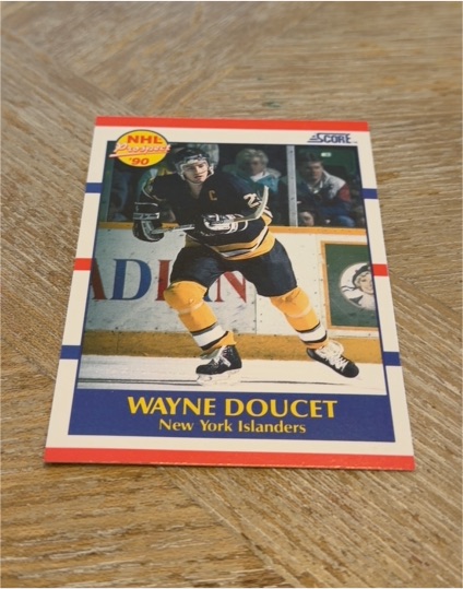 1990-91 Score #397 Wayne Doucet — front