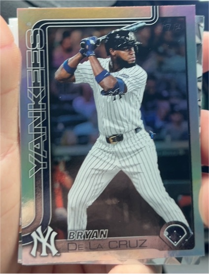 2025 Topps Update #US234 Bryan De La Cruz — front