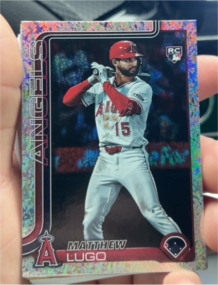 2025 Topps Update #US314 Matthew Lugo — front