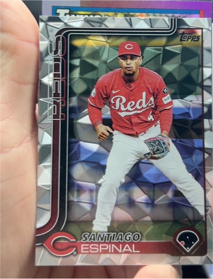2025 Topps Update #US150 Santiago Espinal — front