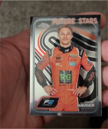 2024 Topps Chrome Formula 1 #23 Dennis Hauger — front