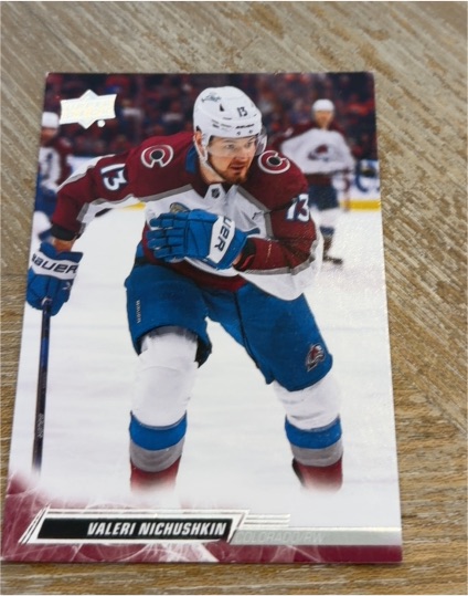 2022-23 Upper Deck Series 2 #301 Valeri Nichushkin — front