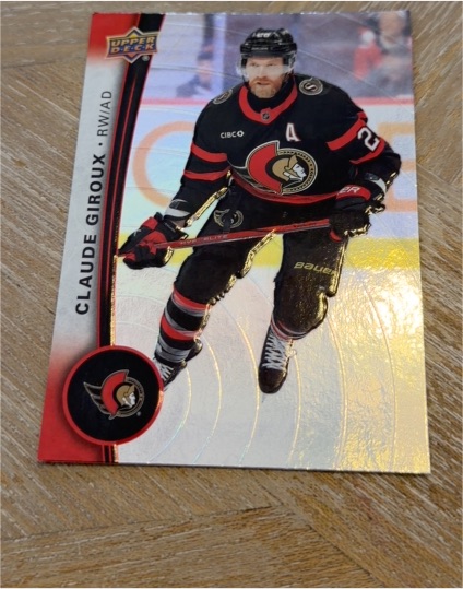 2025-26 Upper Deck Tim Hortons #28 Claude Giroux — front