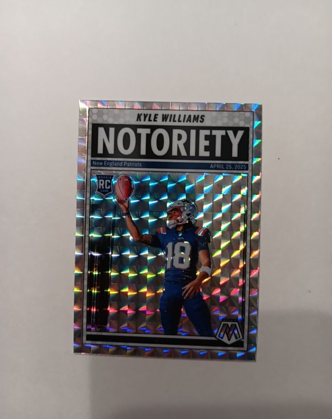 2025 Panini Mosaic #23 Kyle Williams Notoriety — front