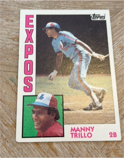 1984 Topps #180 Manny Trillo — front