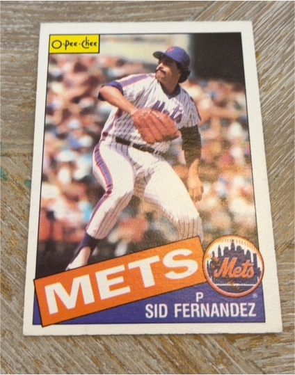 1985 O-Pee-Chee #649 Sid Fernandez — front