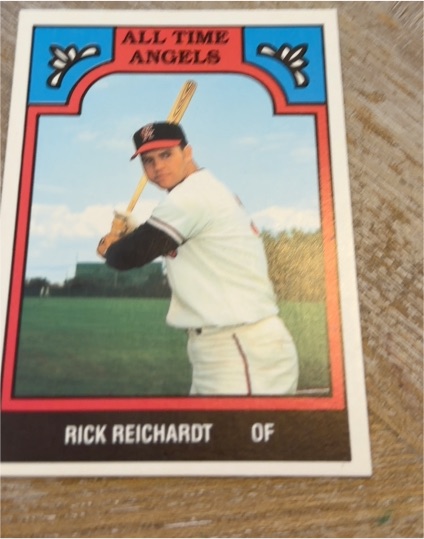 1986 TCMA All-Time California Angels #7-ANG Rick Reichardt — front