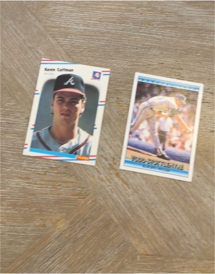 1988 Fleer #123 Kevin Coffman — front