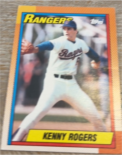1990 Topps #683 Kenny Rogers — front