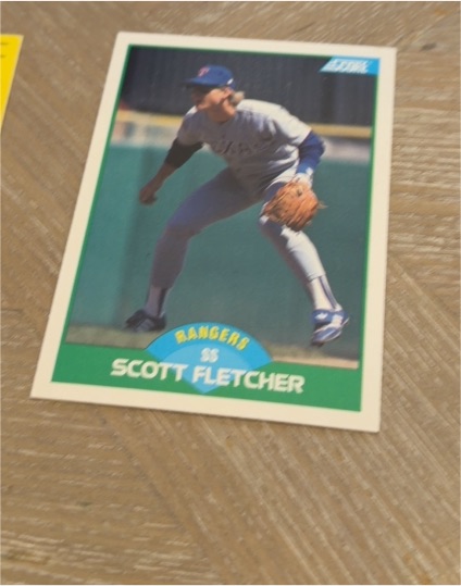 1989 Score #35 Scott Fletcher — front