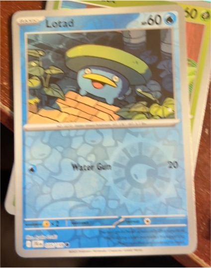 2023 Pokémon SV09: Journey Together #035 Lotad — front