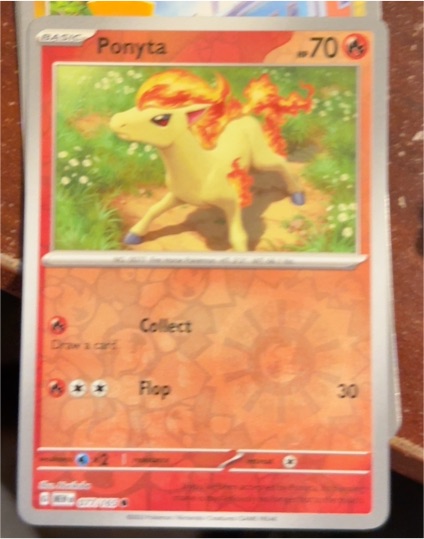 2023 Pokemon Scarlet & Violet 151 #077 Ponyta — front