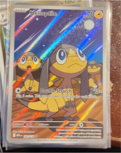 2025 Pokémon #143 Helioptile — front