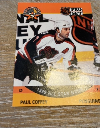 1990-91 Pro Set #361 Paul Coffey — front