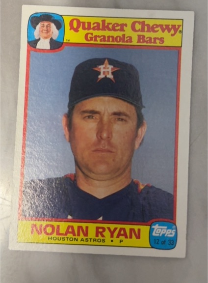 1984 Topps Ralston Purina #14 Nolan Ryan — front