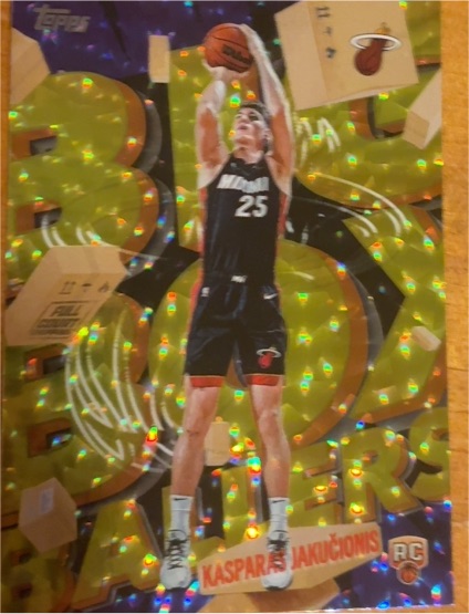 2025-26 Topps Kasparas Jakucionis Big Box Ballers #BB-20 — front
