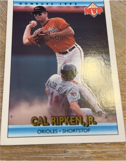 1992 Donruss #35 Cal Ripken Jr. — front