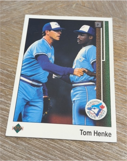 1989 Upper Deck #264 Tom Henke — front