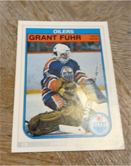 1982-83 O-Pee-Chee #105 Grant Fuhr — front