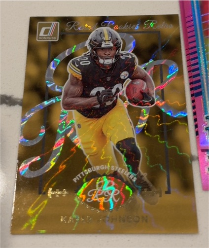 2025 Donruss #19 Kareem Johnson Rated Rookies Retro — front