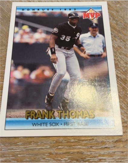 1992 Donruss McDonald's MVP #2 Frank Thomas — front