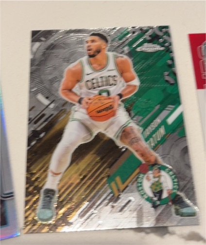 2025-26 Topps Chrome #GT-3 Jayson Tatum — front