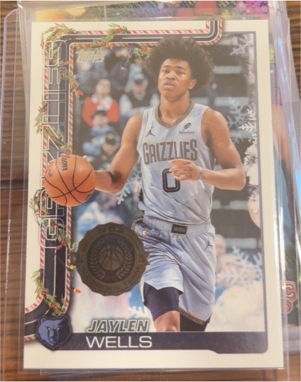 2025-26 Topps Holiday #H147 Jaylen Wells — front