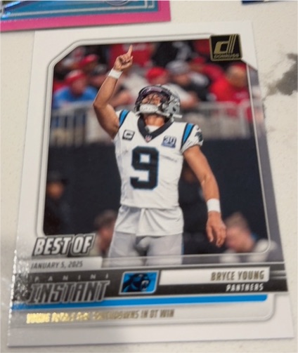 2025 Panini Donruss #INS-BYG Bryce Young — front
