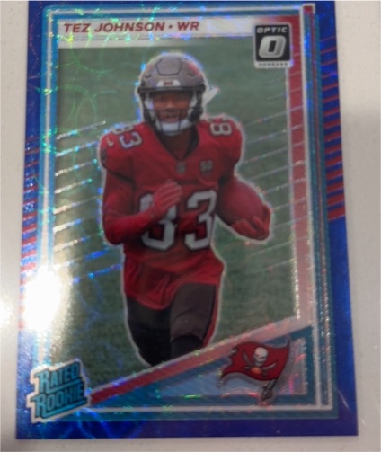 2025 Panini Donruss Optic Preview #313 Tez Johnson — front