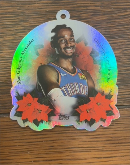 2025-26 Topps Holiday #DCO-SGA Shai Gilgeous-Alexander — front