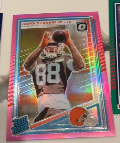 2025 Panini Donruss Optic #373 Harold Fannin Jr. — front