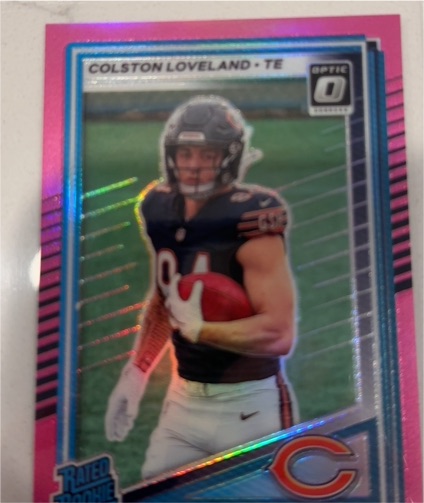 2025 Panini Donruss Optic #TE Colston Loveland — front