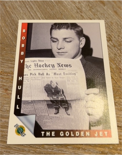 1991-92 Ultimate Original 6 #88 Bobby Hull — front