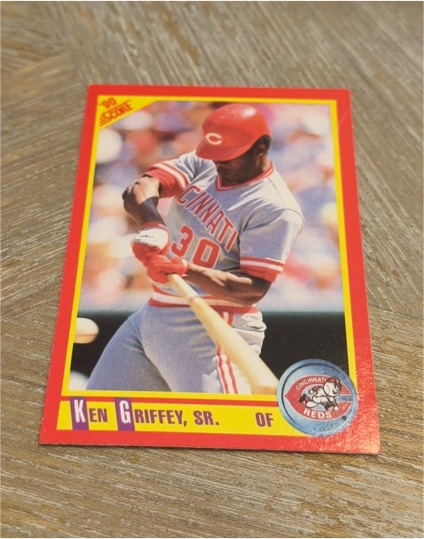 1990 Score #338 Ken Griffey Sr. — front
