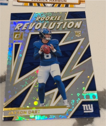 2025 Donruss #30 Jaxson Dart Rookie Revolution — front