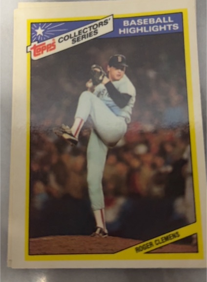 1987 Topps Woolworth Baseball Highlights #7 Roger Clemens — front