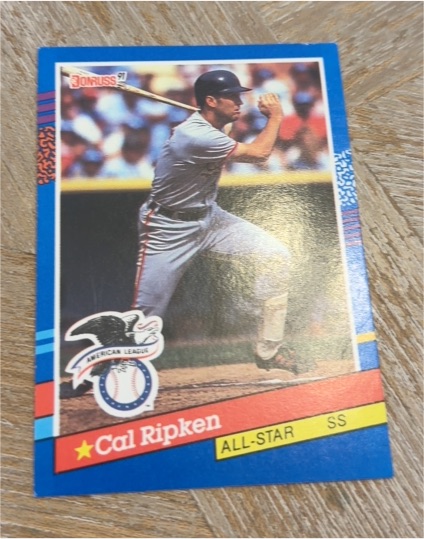 1991 Donruss #52 Cal Ripken Jr. — front