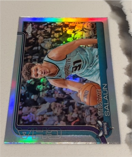 2025-26 Topps #CHA Tido Jave Salaun — front