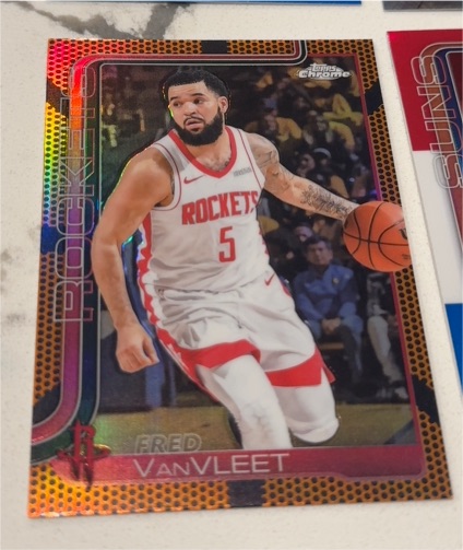 2025-26 Topps Chrome #66 Fred VanVleet — front