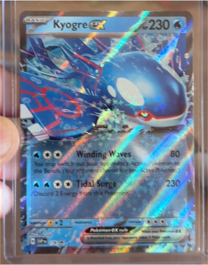 2023 Pokémon Scarlet & Violet Promo #178 Kyogre ex — front