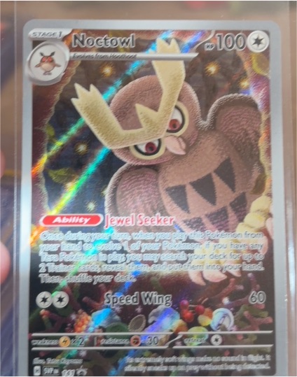 2023 Pokémon SV: Scarlet & Violet Promo #141 Noctowl — front