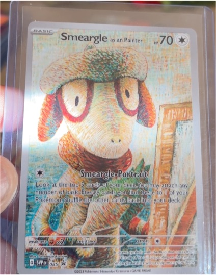 2023 Pokémon SVP #085 Smeargle as a Painter — front