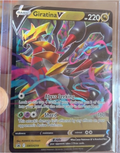 2022 Pokémon SWSH259 Giratina V — front
