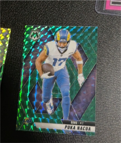 2025 Panini Mosaic #17 Puka Nacua — front