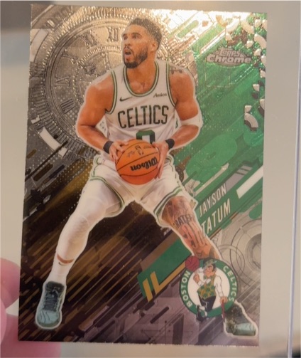 2025-26 Topps Chrome #GT-3 Jayson Tatum Go Time — front