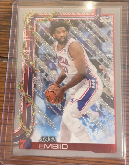 2025-26 Topps Holiday #H18 Joel Embiid — front