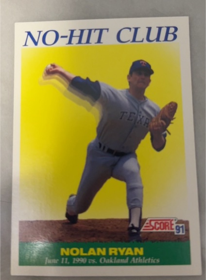 1991 Score #701 Nolan Ryan — front