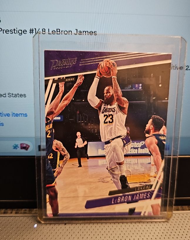 2020-21 Panini Chronicles Prestige #51 LeBron James — front