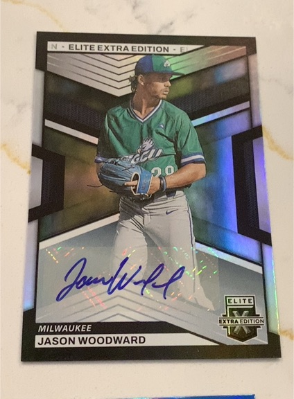 2023 Panini Elite Extra Edition #32 Jason Woodward — front